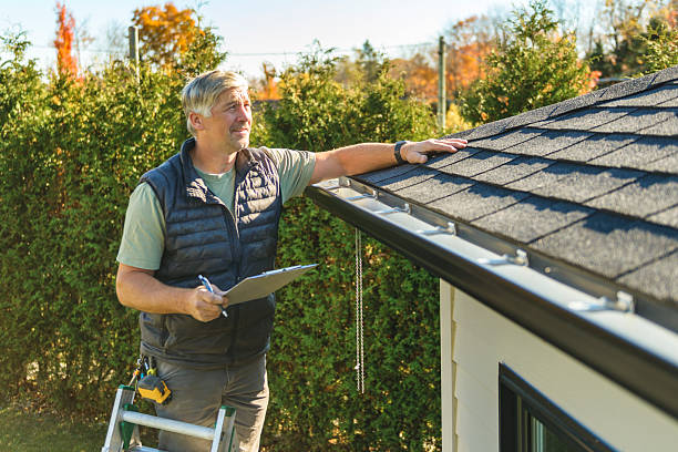 Professional Storm Damage Roof Repair technician working in Mount Carmel, TN